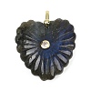 Natural Labradorite Carved Pendants G-C276-01G-06-1