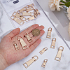 18Pcs 3 Styles Alloy Zipper Pull Tabs FIND-CY0001-83LG-3