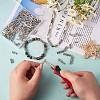 150Pcs 15 Style Tibetan Style Alloy Tube Beads FIND-SZ0001-16-RS-2