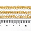 Electroplate Glass Bead Strands EGLA-R015-4mm-30-3