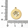 304 Stainless Steel Enamel Pendants STAS-I336-10G-3
