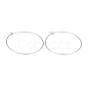 316L Surgical Stainless Steel Hoop Earring Findings STAS-G229-07P-06-1