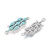 Alloy Enamel Connector Charms TIBE-N016-09AS-02-2
