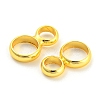 Rack Plating Brass Connector Charms KK-P240-02G-2
