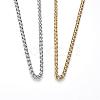 304 Stainless Steel Wheat Chain Necklaces NJEW-D285-13-1