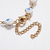 304 Stainless Steel Anklets AJEW-F033-02B-3