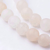 Natural Pink Aventurine Bead Strands G-G735-82-8mm-3