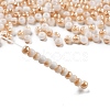 Glass Seed Beads GLAA-Q096-01F-4