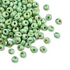 Picasso Glass Seed Beads SEED-Q038-03G-1