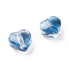 Electroplate Glass Beads EGLA-E059-F09-2