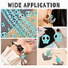 4 Strands 4 Styles Dyed Synthetic Turquoise Beads Strands Sets G-AR0005-41B-6