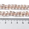 Electroplate Glass Beads Strands EGLA-D018-6x6mm-75-4