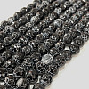 Crackle Agate Beads Strands G-A002-1-2