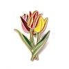 Tulip Enamel Pins JEWB-P045-02A-G-4