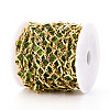 Brass Rhombus Link Chains CHC-N023-08C-G-2