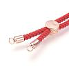 Brass Chain Bracelet Making MAK-L011-RG-3