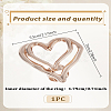 1Pc Alloy Adjustable Cuff Rings RJEW-LP0005-04-2