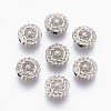 Tibetan Style Alloy Beads X-TIBEB-R022-P-FF-1
