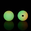Two Tone Luminous Silicone Beads SIL-I002-01B-1