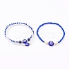 Glass Seed Beaded Stretch Bracelets BJEW-JB05969-02-1