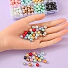 360Pcs 12 Colors Baking Paint Glass Pearl Beads HY-YW0001-03A-5