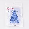 DIY Craft Beads 8/0 Opaque Colors Lustered Round Glass Seed Beads X-SEED-A012-3mm-123B-3