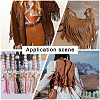 5 Yards Faux Suede Tassel Trimming DIY-GF0008-64-5