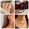 28Pcs 7 Colors Handmade Porcelain Beads PORC-TA0001-23-8
