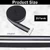 25 Yards Reflective Polyester Striped Ribbon DIY-WR0003-74A-2