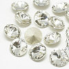 Pointed Back Glass Rhinestone Cabochons LS-RGLA-T086-14mm-01-1