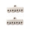 Non-Tarnish 304 Stainless Steel Chandelier Component Links STAS-A074-02D-P-1