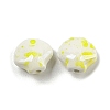 Shell Shape Handmade Porcelain Beads X1-PORC-E022-01C-2