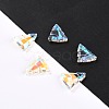 Glass Rhinestone Pendants RGLA-O002-A01-001PS-1