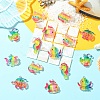 16Pcs 8 Styles Ocean Theme Transparent Resin Pendants RESI-YW0004-97-4