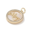 Mother's Day Brass Micro Pave Cubic Zirconia Pendants KK-A207-06G-2