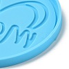 DIY Mother's Day Theme Flat Round Pendant Silicone Molds SIMO-H010-02J-4