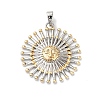 Brass Pendants KK-P329-01B-1