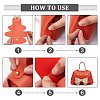 Foldable Imitation Leather Wedding Candy Magnetic Bags CON-WH0084-48G-03-4