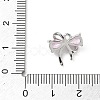 Brass Micro Pave Cubic Zirconia Charms KK-A300-01P-03-3