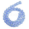 Handmade Foil Lampwork Beads Strands FOIL-K003-06B-02-2