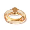 Transparent Acrylic Finger Rings RJEW-T010-07A-3
