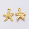 Tibetan Style Alloy Starfish/Sea Stars Charms K08UY011-1