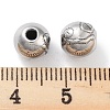 Tarnish Resistant 304 Stainless Steel Beads STAS-M057-17P-3