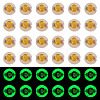 50G Luminous Transparent Acrylic Beads OACR-TAD0001-01C-1