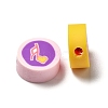 Handmade Polymer Clay Beads CLAY-E001-01C-3