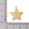 304 Stainless Steel Rhinestone Pendants STAS-Z122-51G-01-3