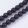 Opaque Glass Beads Strands PORC-P025-01-12mm-1