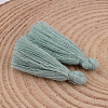 Cotton Thread Tassel Pendant Decorations NWIR-P001-03-75-1