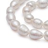 Natural Cultured Freshwater Pearl Beads Strands Rice A23TR011-4