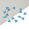 Dyed Synthetic Turquoise Beads Strands G-B136-A04-1